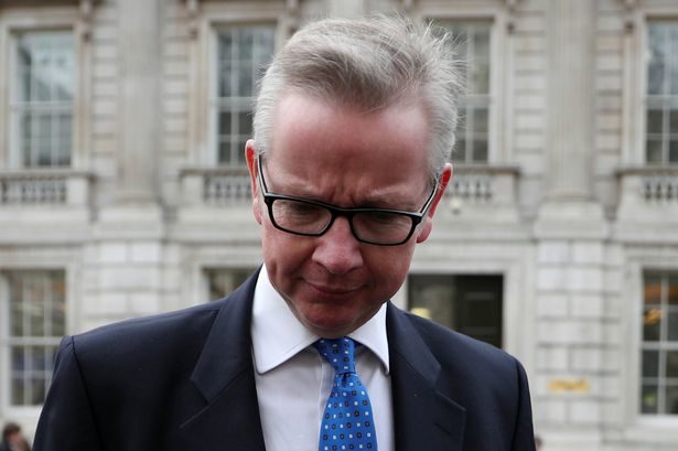 UK Education Secretary Michael Gove