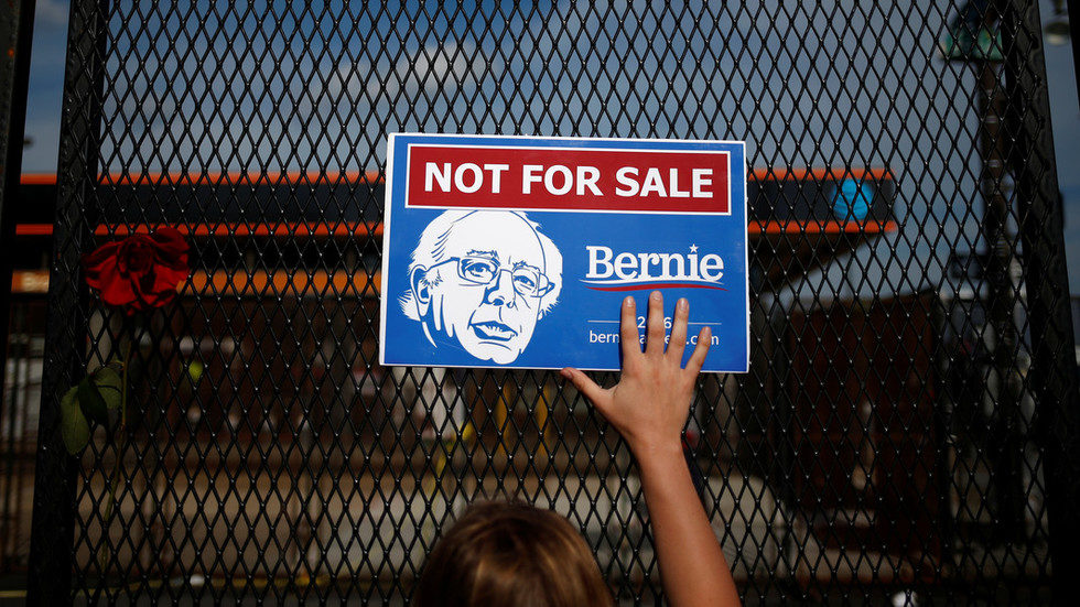 Click to enlarge sanders campaign sign