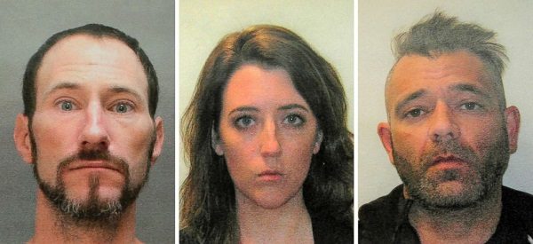 Click to enlarge Johnny Bobbitt, from left, Katelyn McClure and Mark D'Amico.