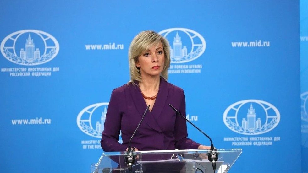 Click to enlarge Maria Zakharova