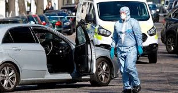 Fired shots at car