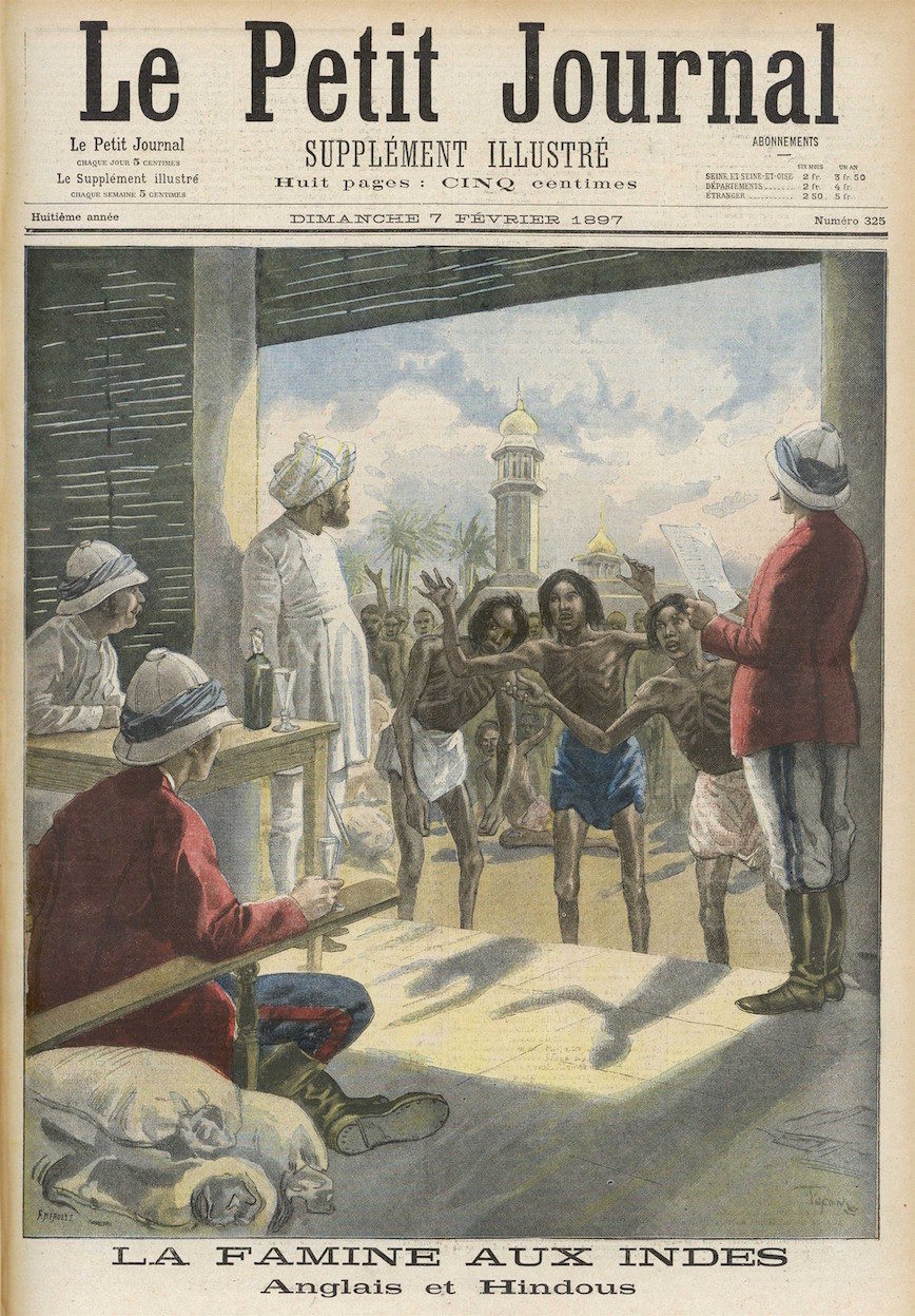 Click to enlarge India Famine victims British colonial rule