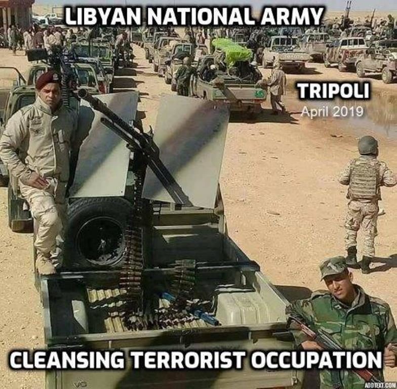 Libyan national army LNA Tripoli