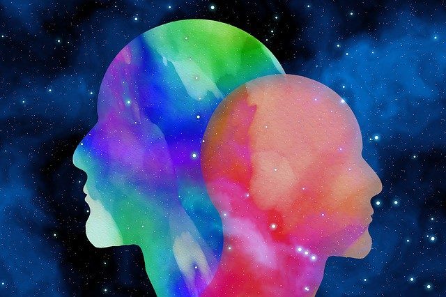 minds heads space stars