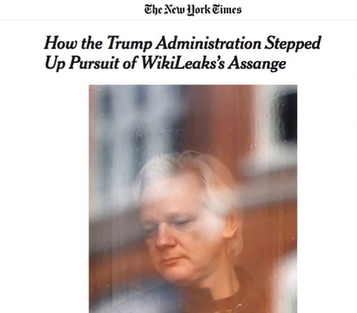 Click to enlarge Assange