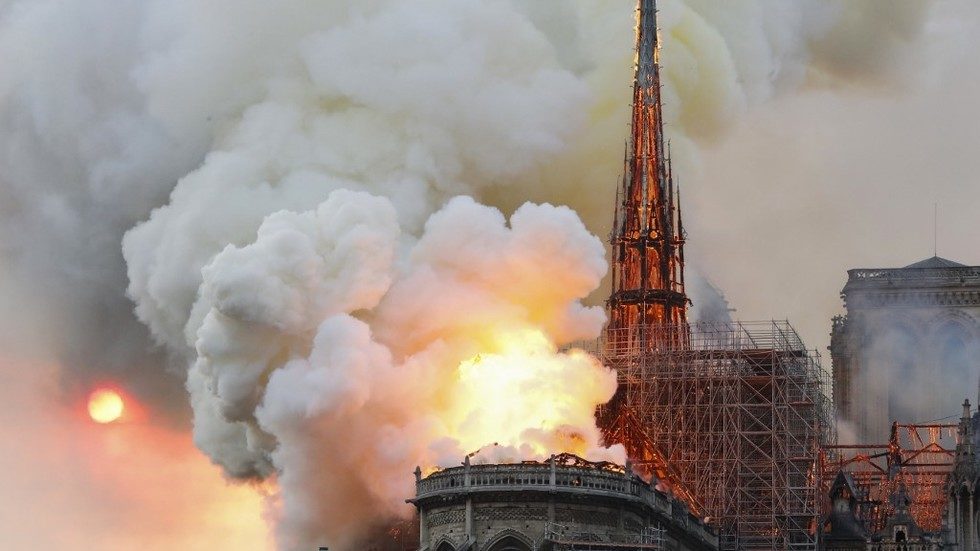 notre dame fire