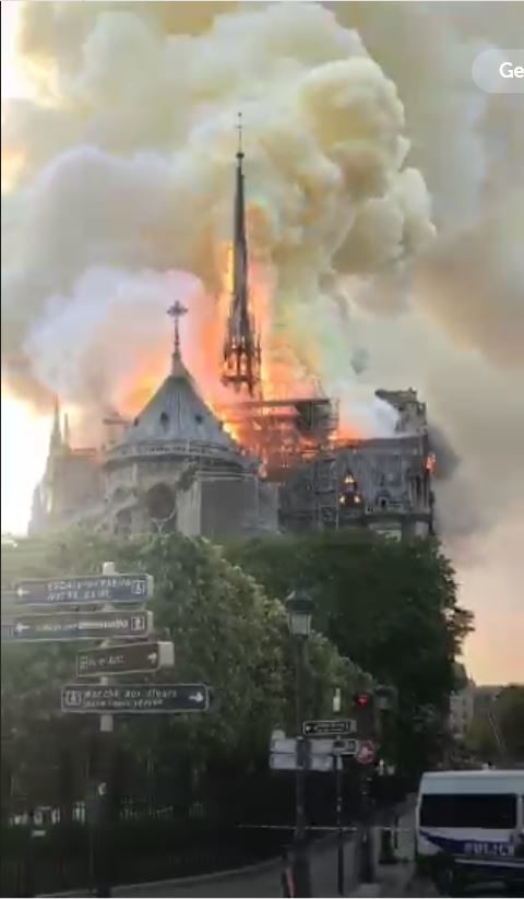 notre dame fire