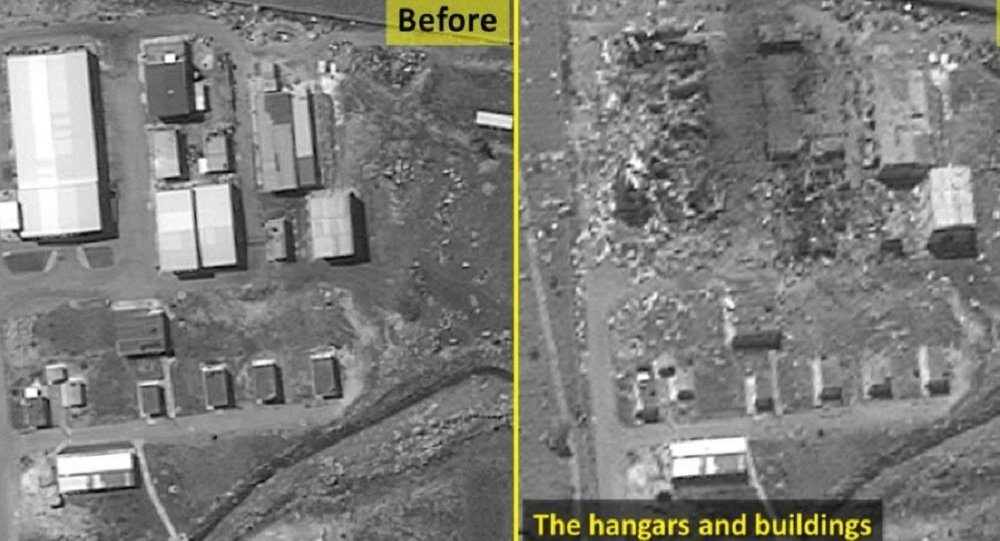 hamas base bombed syria