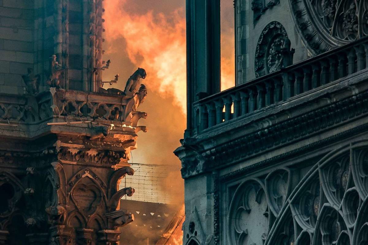 Notre Dame fire