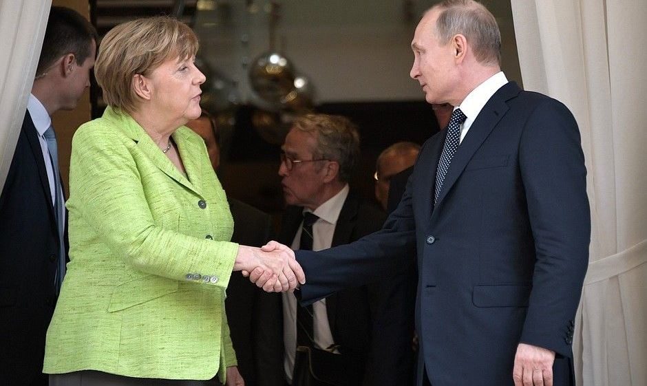 putin merkel