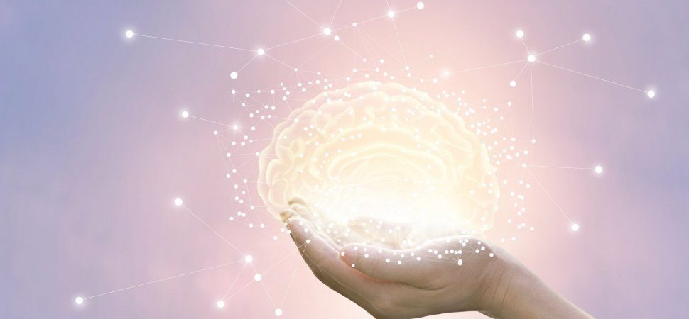 Click to enlarge glowing hand palm energy