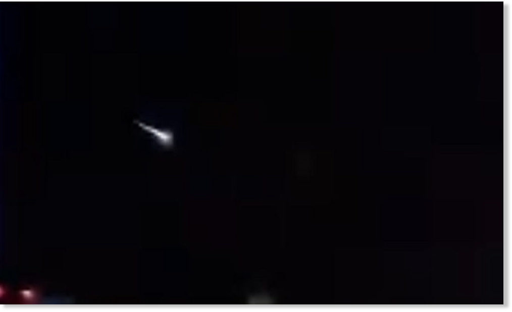 Dazzling meteor fireball spotted soaring over Washington DC area — Fire