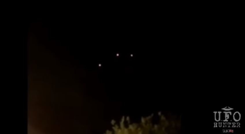 Click to enlarge UFO over San Antonio, TX