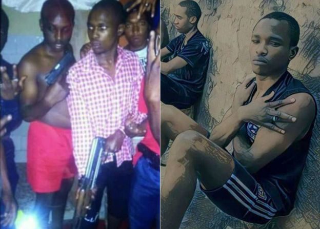 Click to enlarge Kenyan gangsters