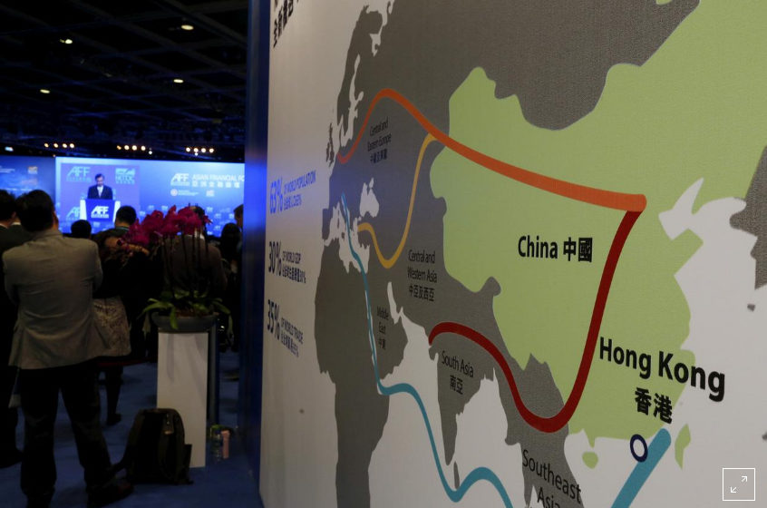 Click to enlarge One Belt, One Road china
