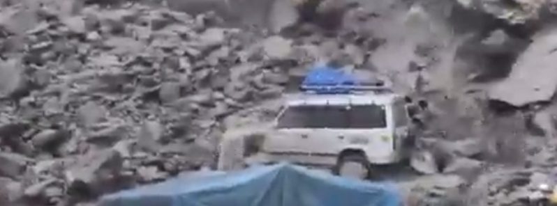 Himalayas landslide