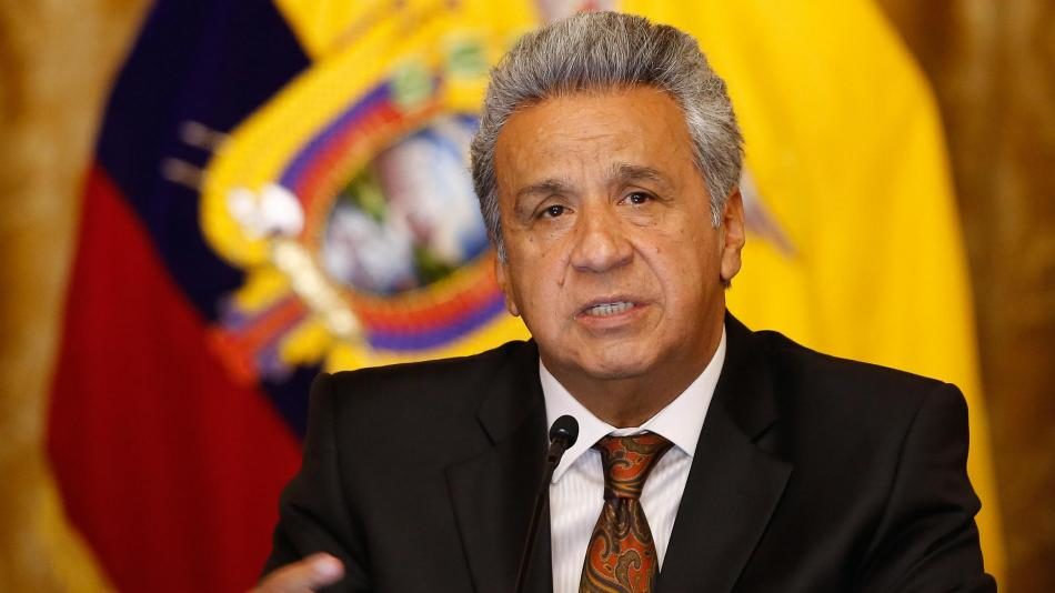 El presidente de Ecuador, Lenín Moreno.