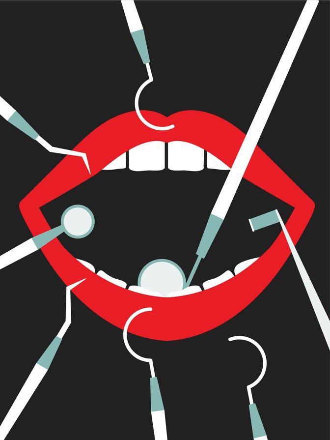 Click to enlarge dentistry mouth dental instruments
