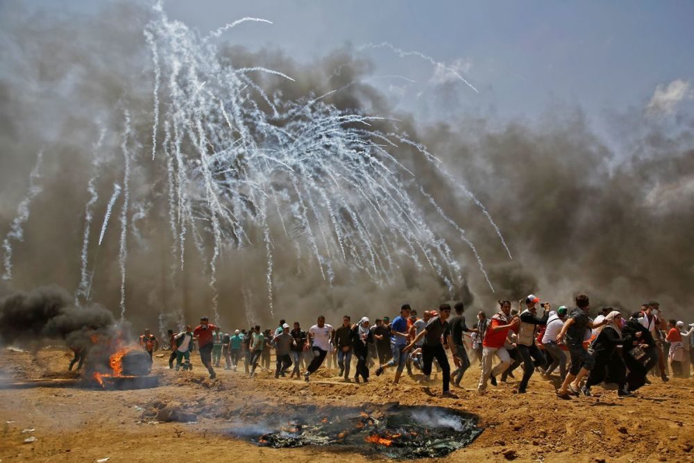 Click to enlarge Gaza strip