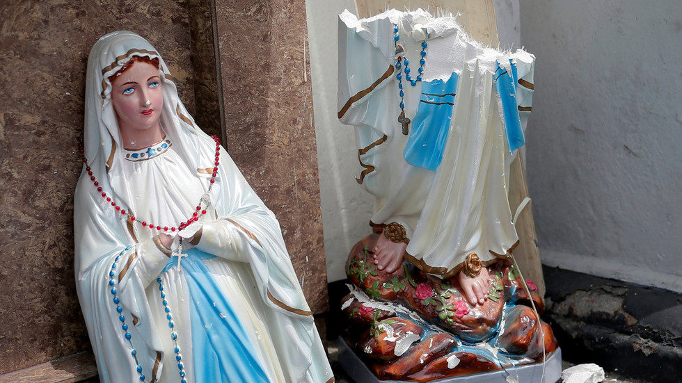 Click to enlarge church bombing sri lanka