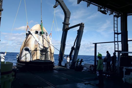 SpaceX crew dragon