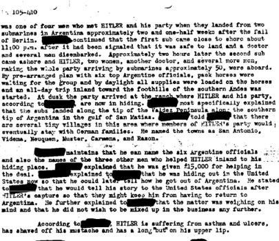 FBI documents Adolf Hitler