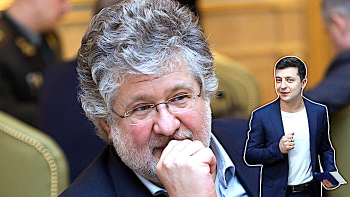 Click to enlarge Kolomoisky, Zelenskiy