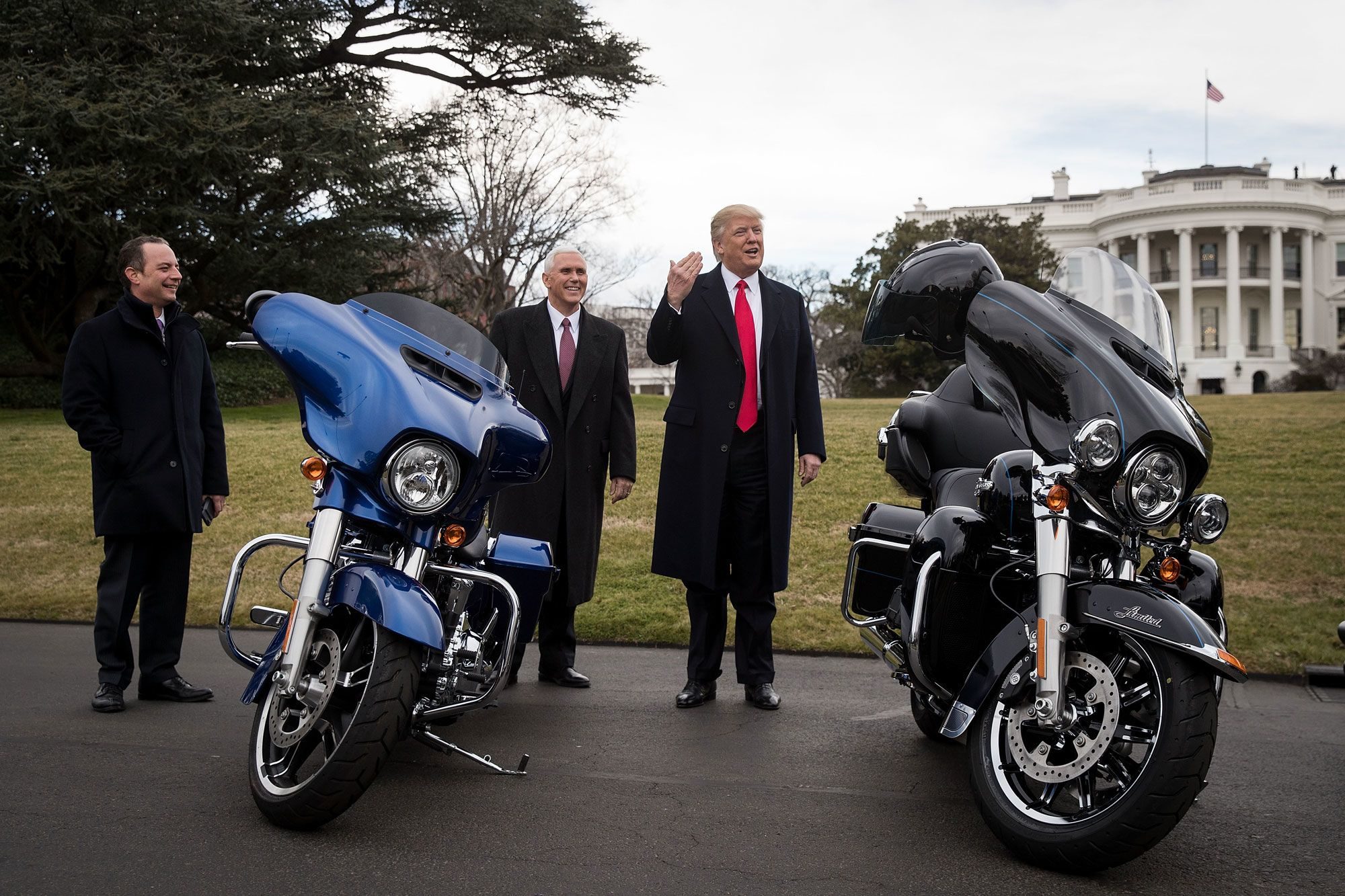 Trump Harley Davidson