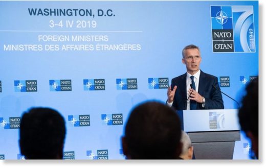 Click to enlarge NATO Secretary General Jens Stoltenberg