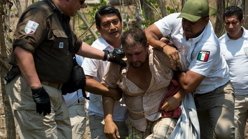 migrant detained mexico