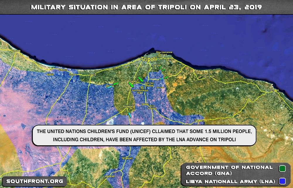 Click to enlarge Libya map LNA GNA Haftar