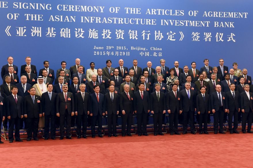 Click to enlarge Asian Infrastructure Investment Bank