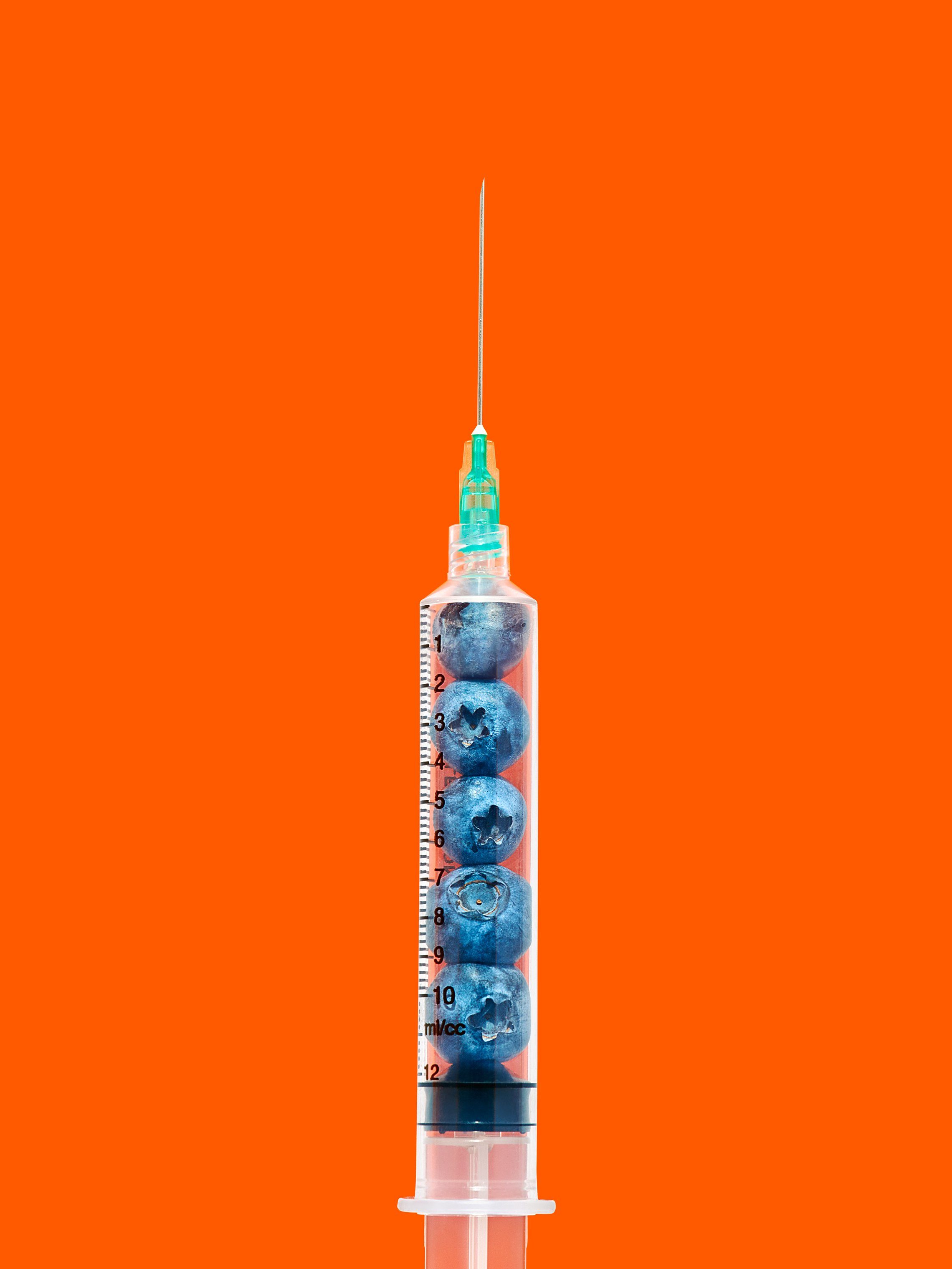 blueberry syringe