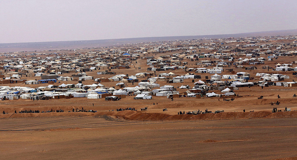 Syrian Rukban refugee camp