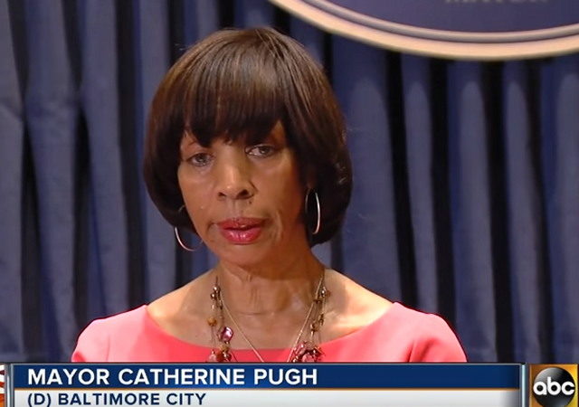 Baltimore Mayor Catherine Pugh