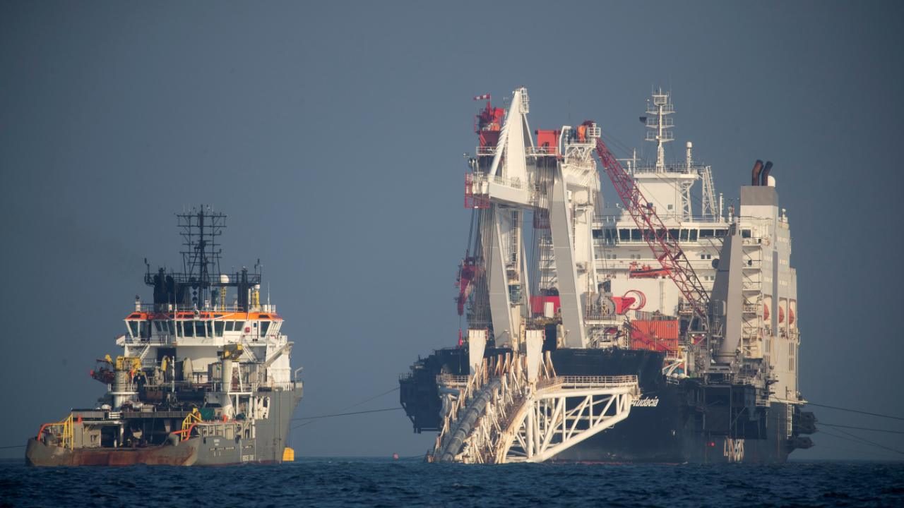 Click to enlarge Gazprom nord stream 2 baltic sea