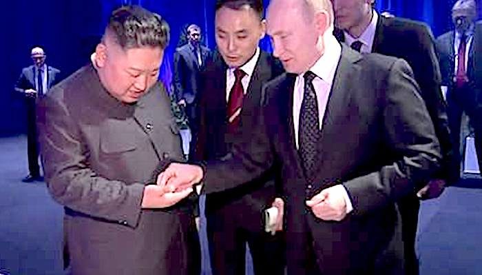 Kim-Putin coin