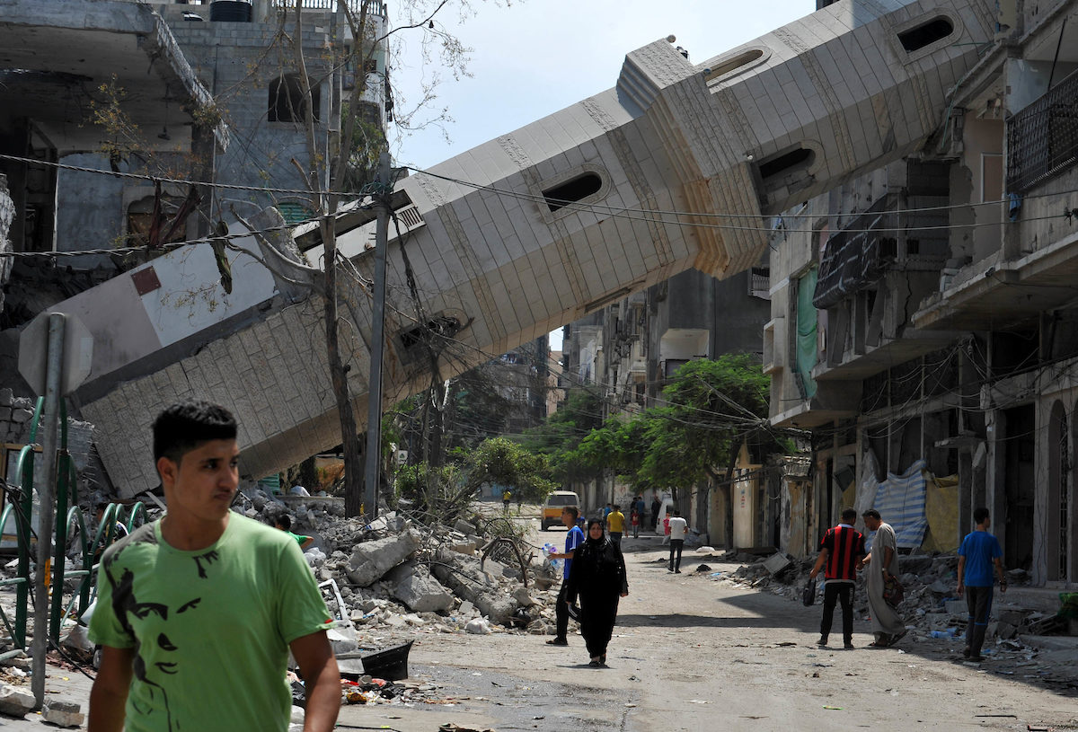 Click to enlarge Palestinian Fallen mosque