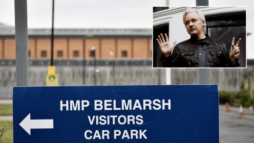 Belmarsh prison Julian Assange Wikileaks