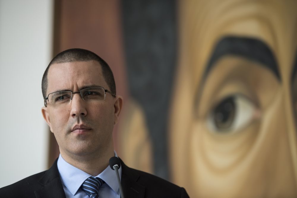 Click to enlarge Jorge Arreaza