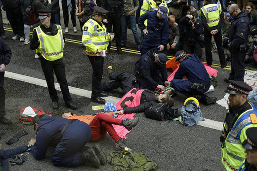 Click to enlarge climate protest london extinction rebellion