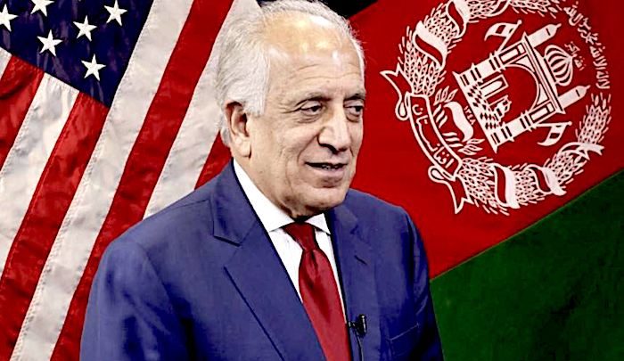 Click to enlarge Afghan Envoy Zalmay Khalizad