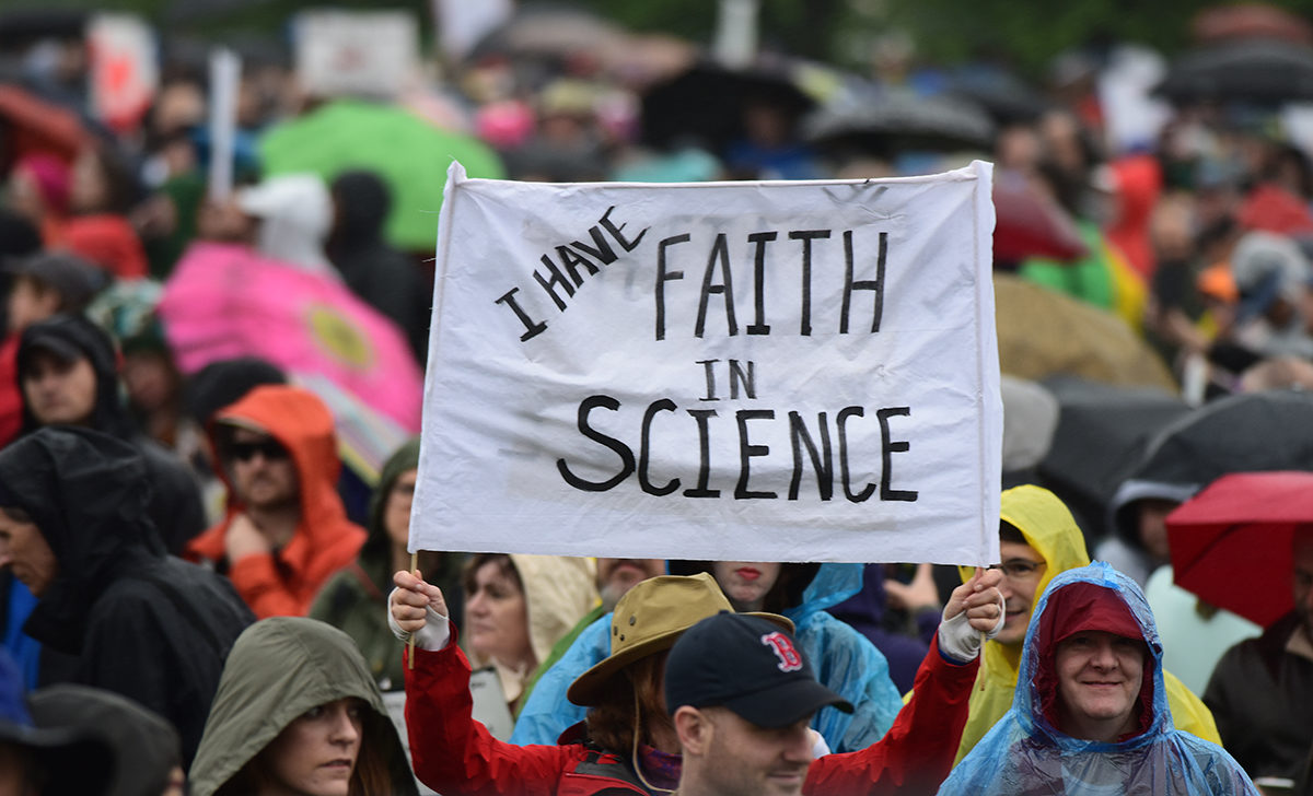 faith in science sign