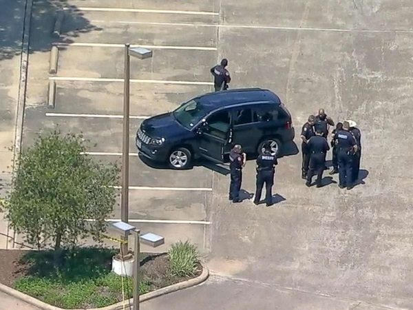Police respond to a shooting