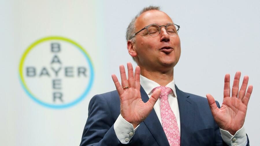 Click to enlarge Bayer CEO Werner Baumann