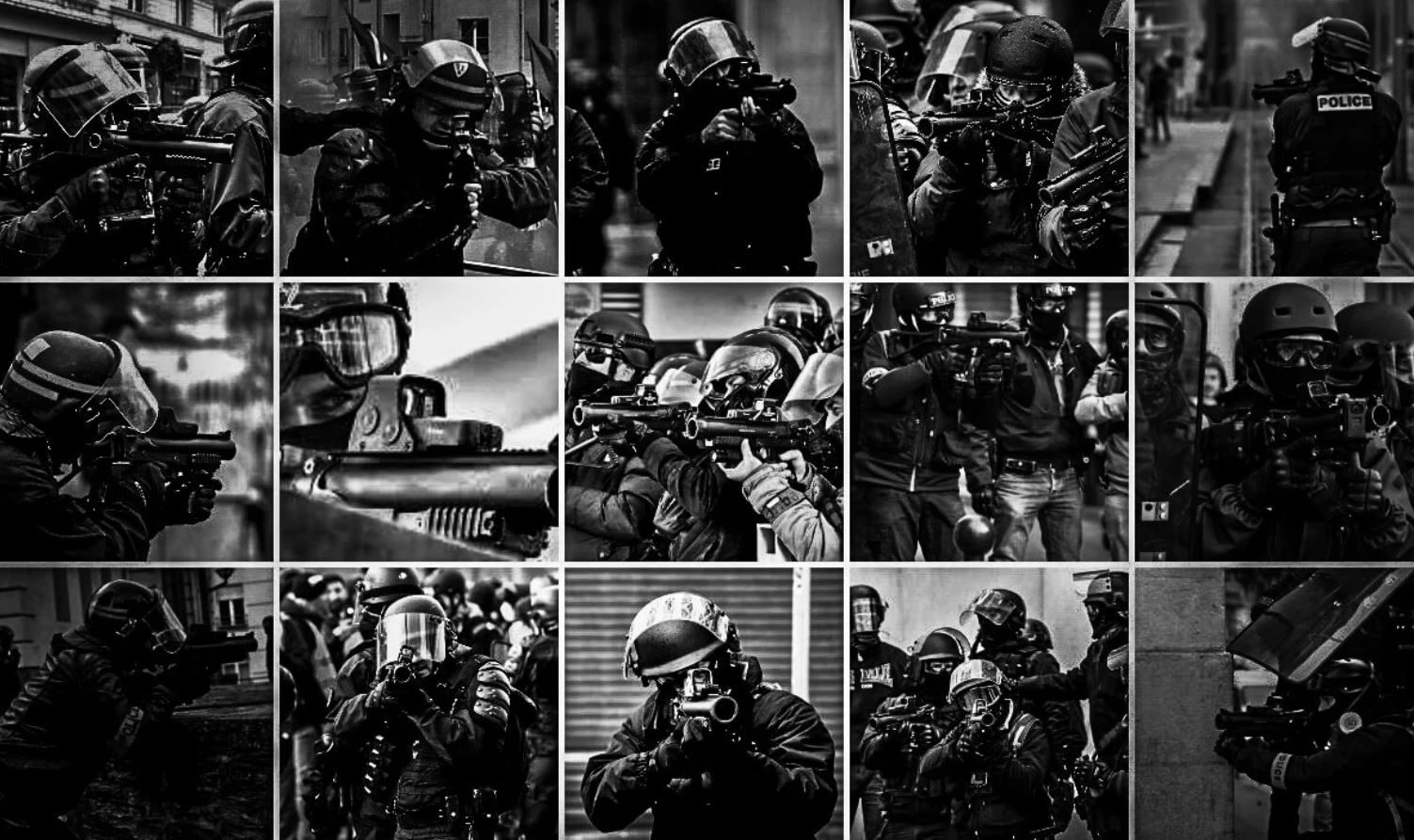 Click to enlarge france riot police