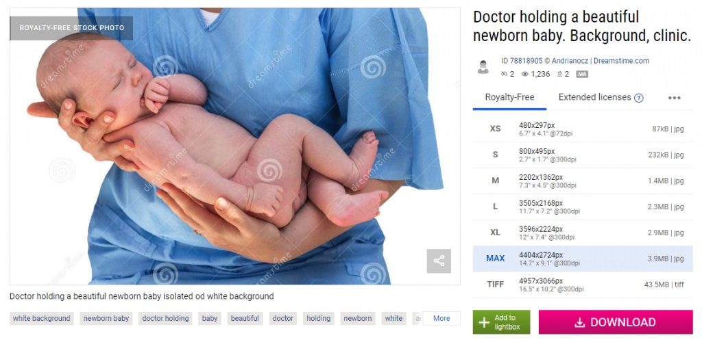 Click to enlarge original undoctored image measles