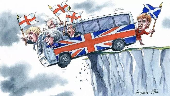 Click to enlarge Brexitbus clifhanger