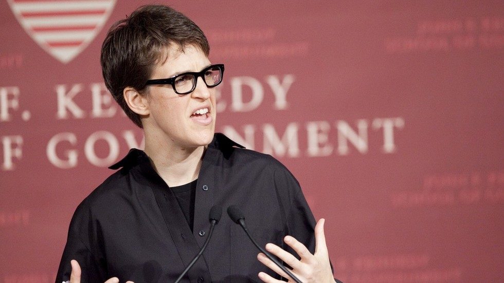 Click to enlarge MSNBC host Rachel Maddow