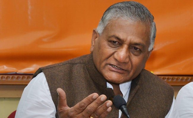 Click to enlarge General VK Singh